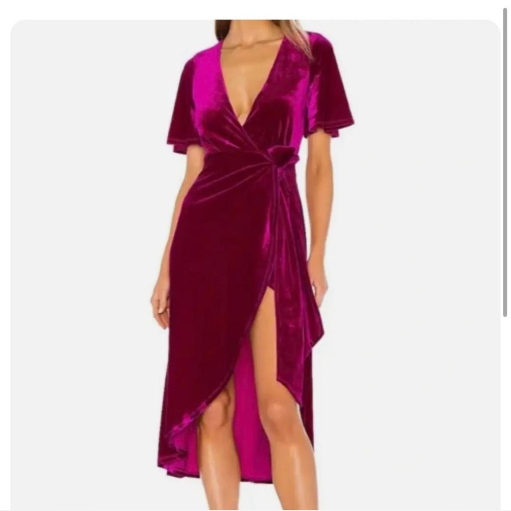 Lovers + Friends Velvet Dress